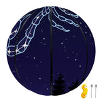 Scorpio Constellation Print Basketball