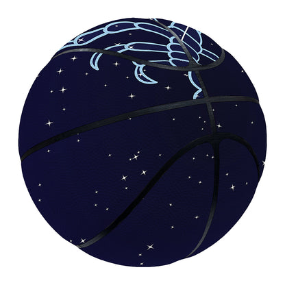 Scorpio Constellation Print Basketball