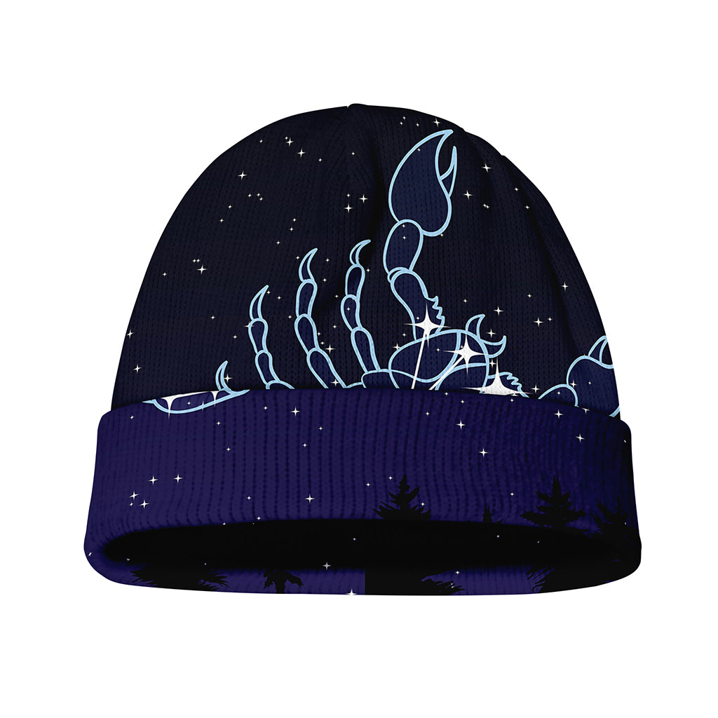 Scorpio Constellation Print Beanie
