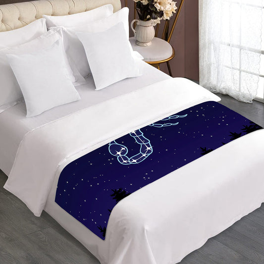Scorpio Constellation Print Bed Runner