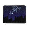 Scorpio Constellation Print Bifold Wallet