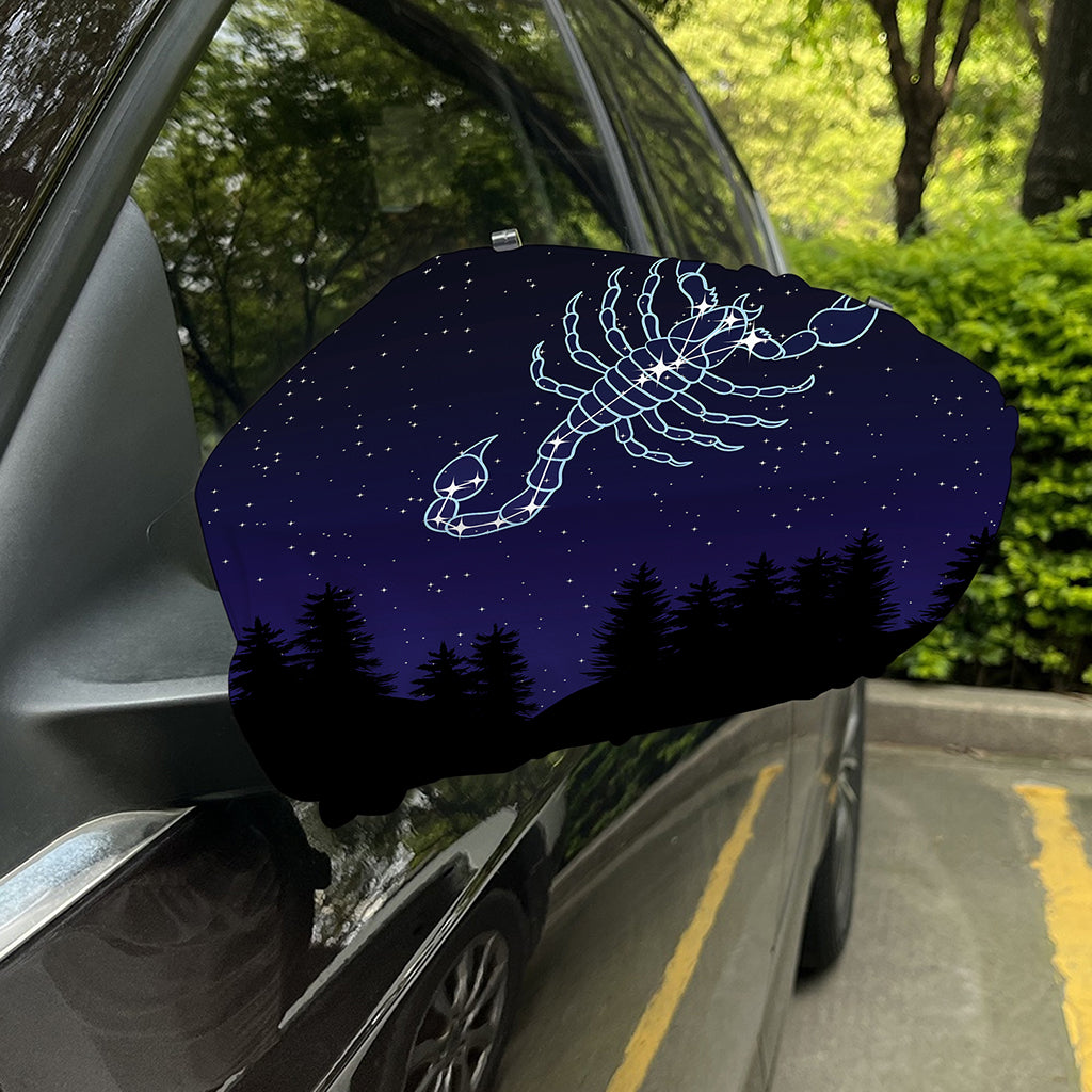 Scorpio Constellation Print Car Side Mirror Covers