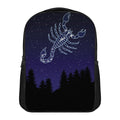 Scorpio Constellation Print Casual Backpack