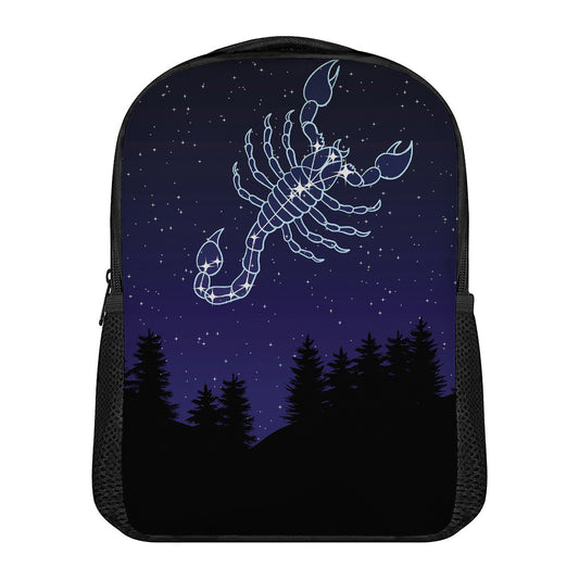 Scorpio Constellation Print Casual Backpack