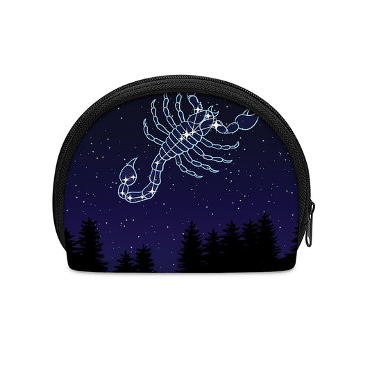 Scorpio Constellation Print Coin Purse