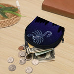 Scorpio Constellation Print Coin Purse