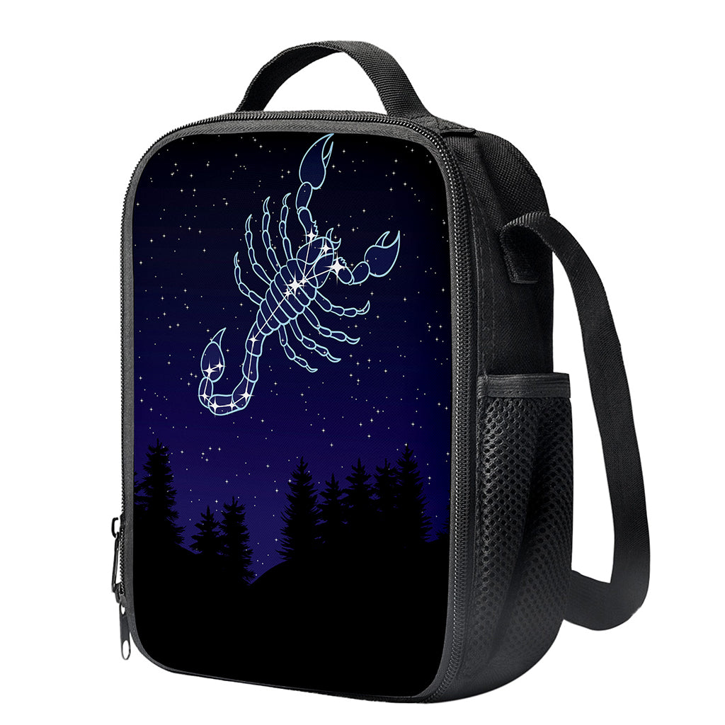 Scorpio Constellation Print Crossbody Lunch Bag