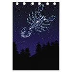 Scorpio Constellation Print Curtain