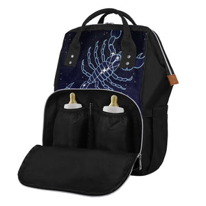 Scorpio Constellation Print Diaper Bag