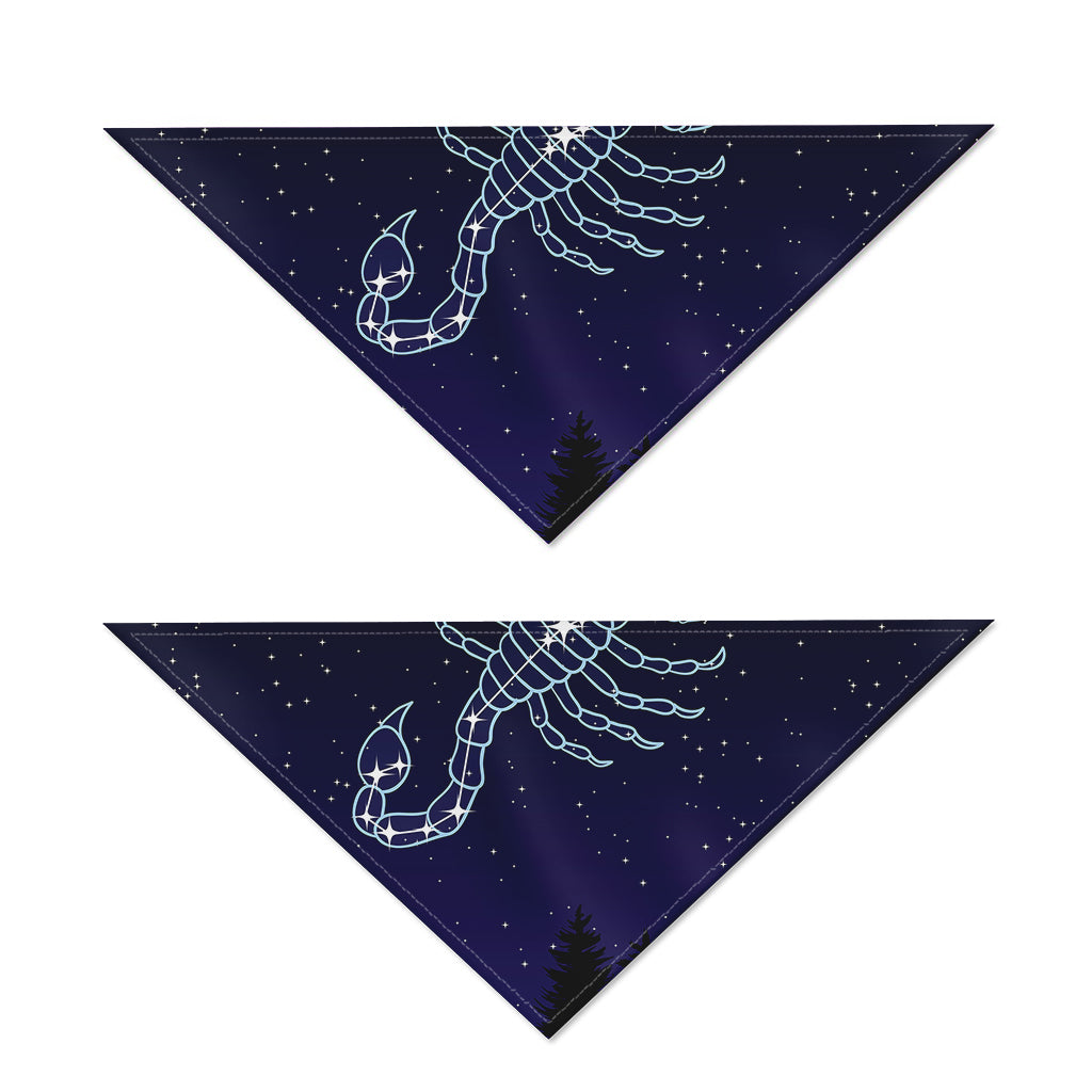 Scorpio Constellation Print Dog Bandana