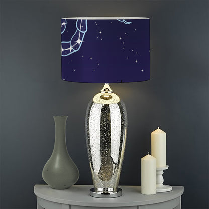 Scorpio Constellation Print Drum Lamp Shade