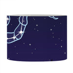 Scorpio Constellation Print Drum Lamp Shade