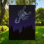 Scorpio Constellation Print Garden Flag