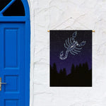 Scorpio Constellation Print Garden Flag