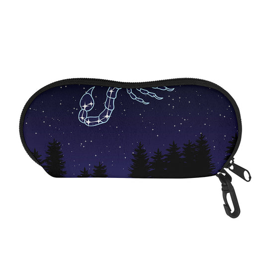 Scorpio Constellation Print Glasses Case