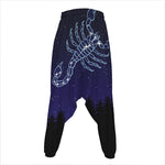 Scorpio Constellation Print Hammer Pants