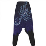 Scorpio Constellation Print Hammer Pants
