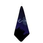 Scorpio Constellation Print Hand Towel