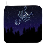Scorpio Constellation Print Hand Towel