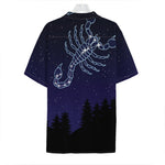 Scorpio Constellation Print Hawaiian Shirt