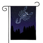 Scorpio Constellation Print House Flag