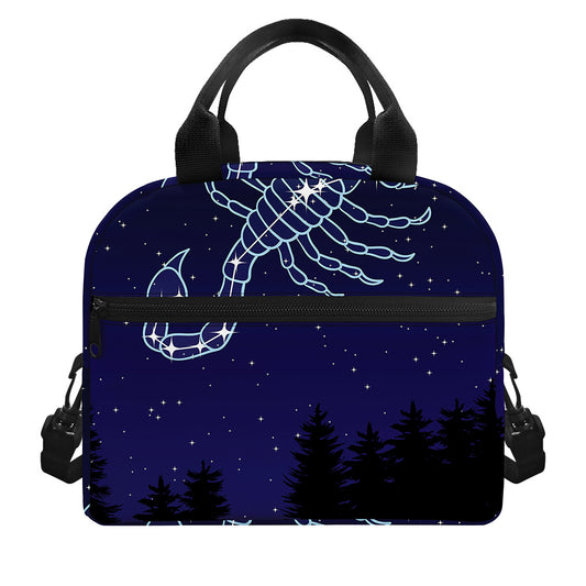 Scorpio Constellation Print Insulated Lunch Bag