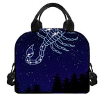 Scorpio Constellation Print Insulated Lunch Bag