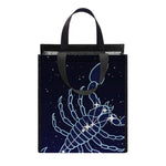 Scorpio Constellation Print Insulated Lunch Tote
