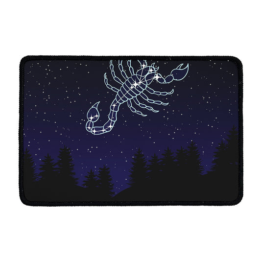 Scorpio Constellation Print Kitchen Mat