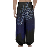 Scorpio Constellation Print Lantern Pants