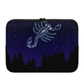 Scorpio Constellation Print Laptop Sleeve