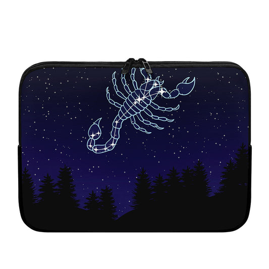 Scorpio Constellation Print Laptop Sleeve