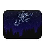 Scorpio Constellation Print Laptop Sleeve