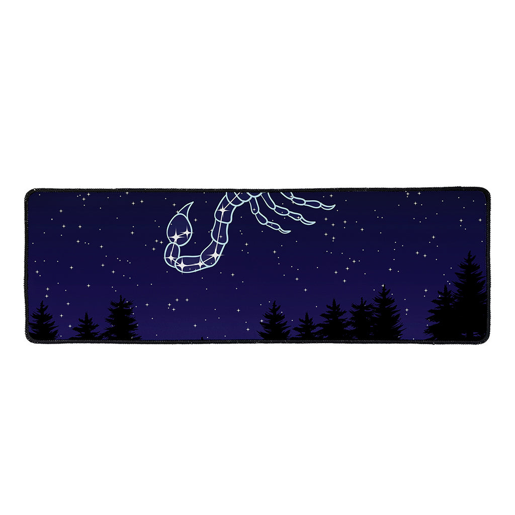 Scorpio Constellation Print Long Kitchen Mat