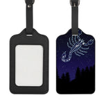 Scorpio Constellation Print Luggage Tag