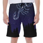 Scorpio Constellation Print Men's Beach Shorts