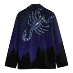 Scorpio Constellation Print Men's Blazer