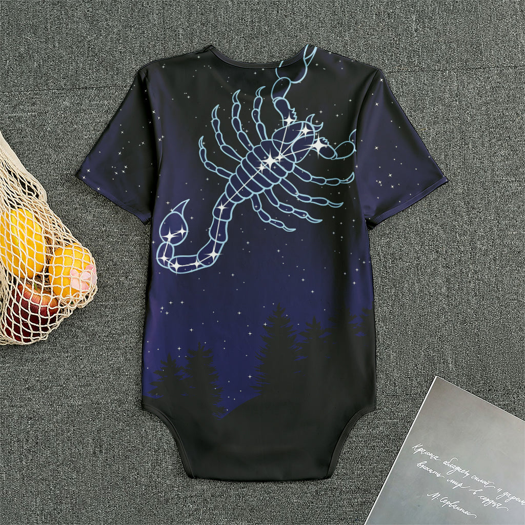 Scorpio Constellation Print Men's Bodysuit