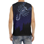 Scorpio Constellation Print Men's Fitness Tank Top
