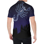 Scorpio Constellation Print Men's Shirt