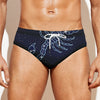 Scorpio Constellation Print Men's Swim Briefs