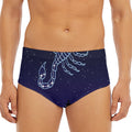 Scorpio Constellation Print Men's Triangle Swim Briefs