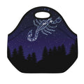 Scorpio Constellation Print Neoprene Lunch Bag