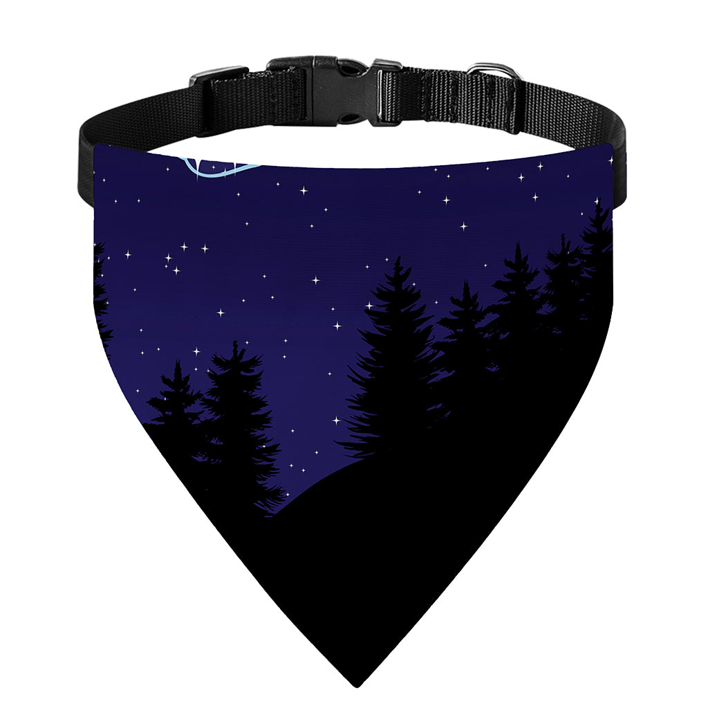 Scorpio Constellation Print Over The Collar Dog Bandana
