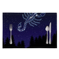 Scorpio Constellation Print Placemat