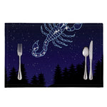 Scorpio Constellation Print Placemat
