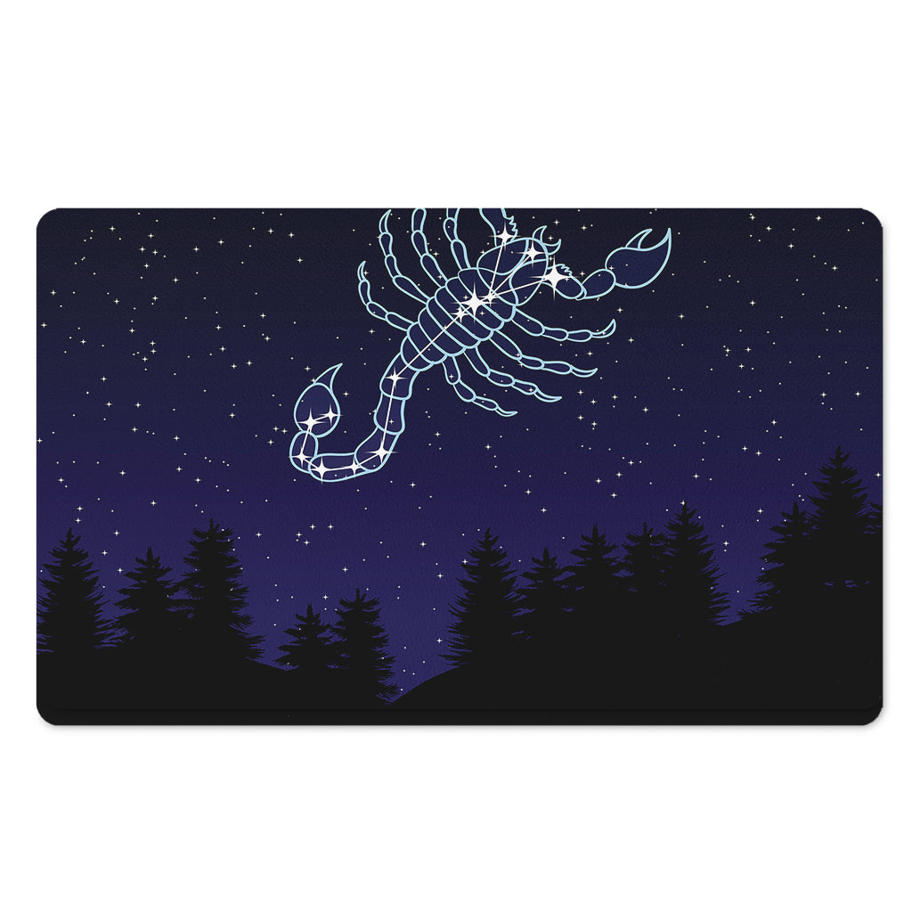 Scorpio Constellation Print Polyester Doormat