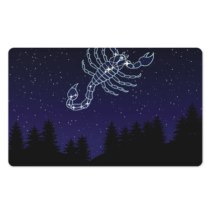 Scorpio Constellation Print Polyester Doormat