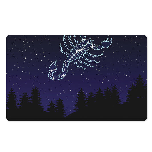 Scorpio Constellation Print Polyester Doormat