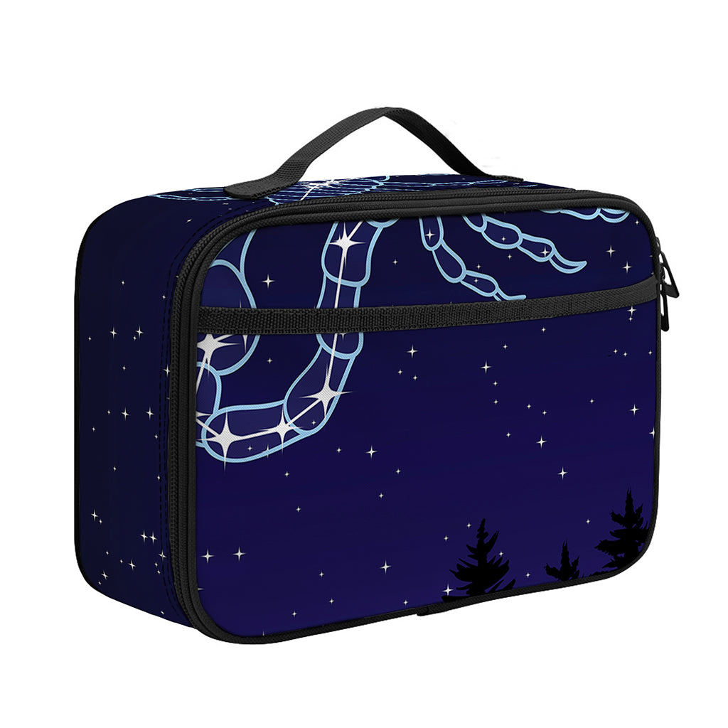 Scorpio Constellation Print Portable Lunch Bag